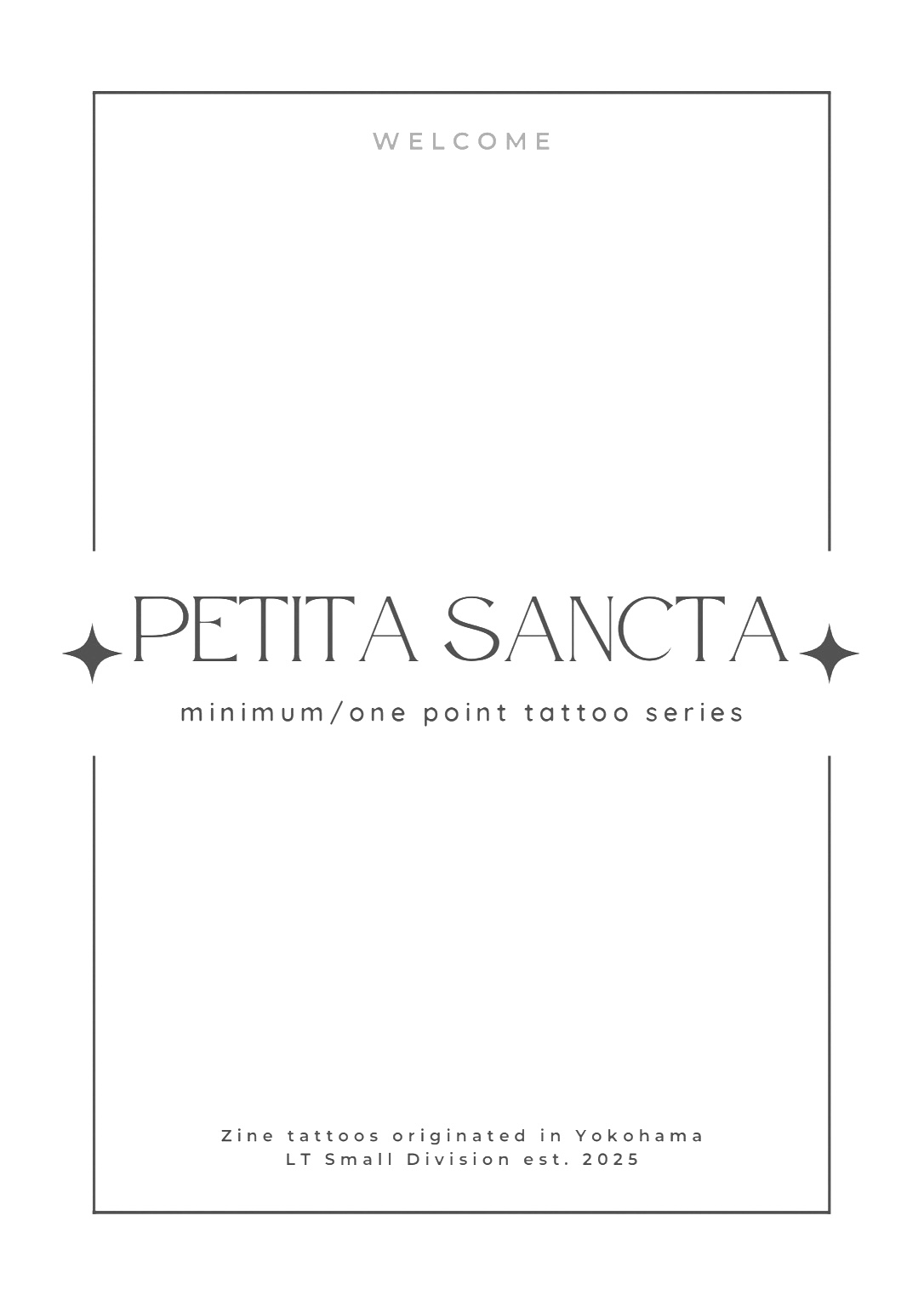 スモールタトゥー・ワンポイントタトゥー写真集『繭界・第一章』タトゥー初心者の入口