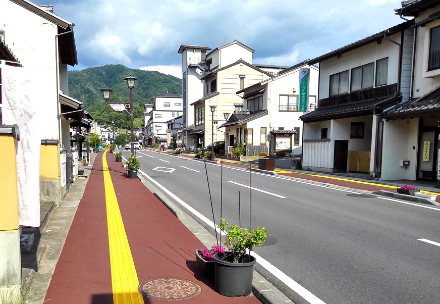 新しい街並み
