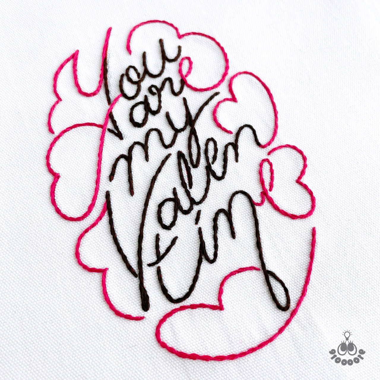 ［ 2/4更新 ］バレンタインの言葉刺繍［ ショップブログ ］