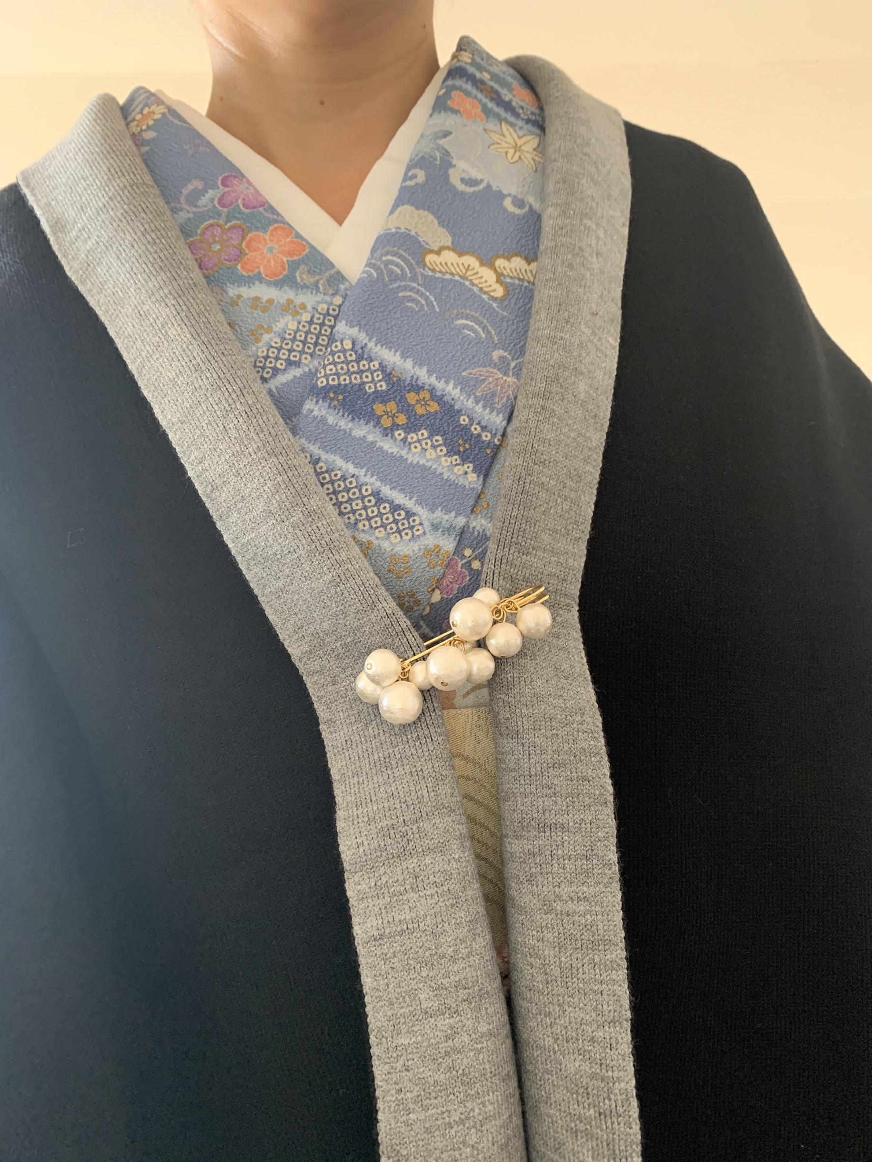 コットンパールストールピン