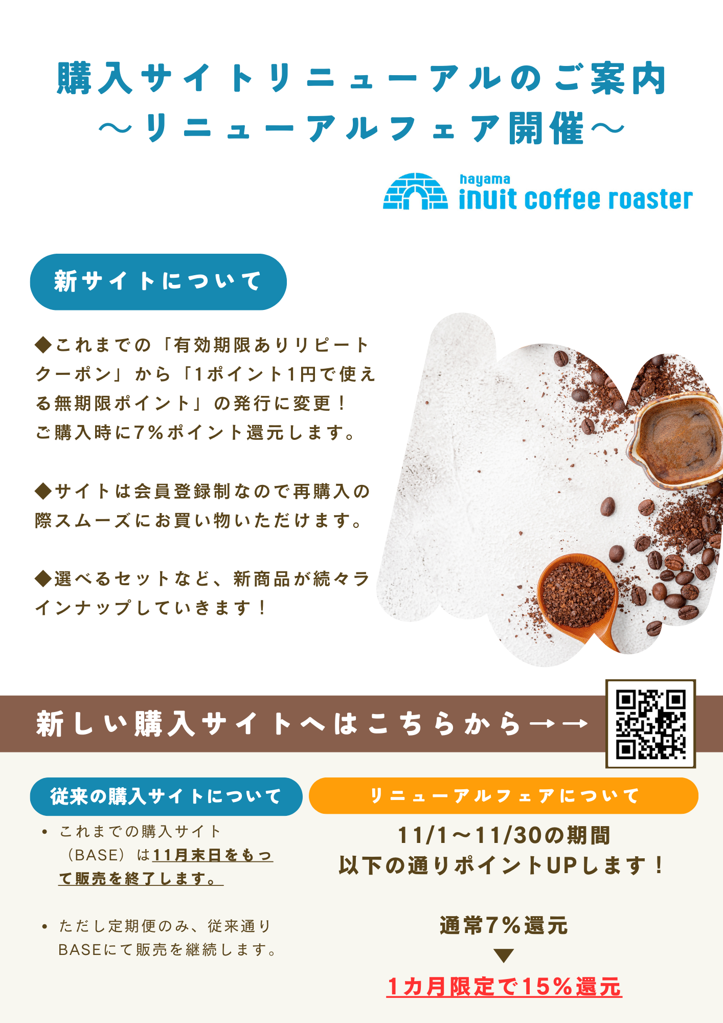 ★【重要】サイト移行のご案内＜24年11月末日まで＞・ご購入にあたってのQ＆A★