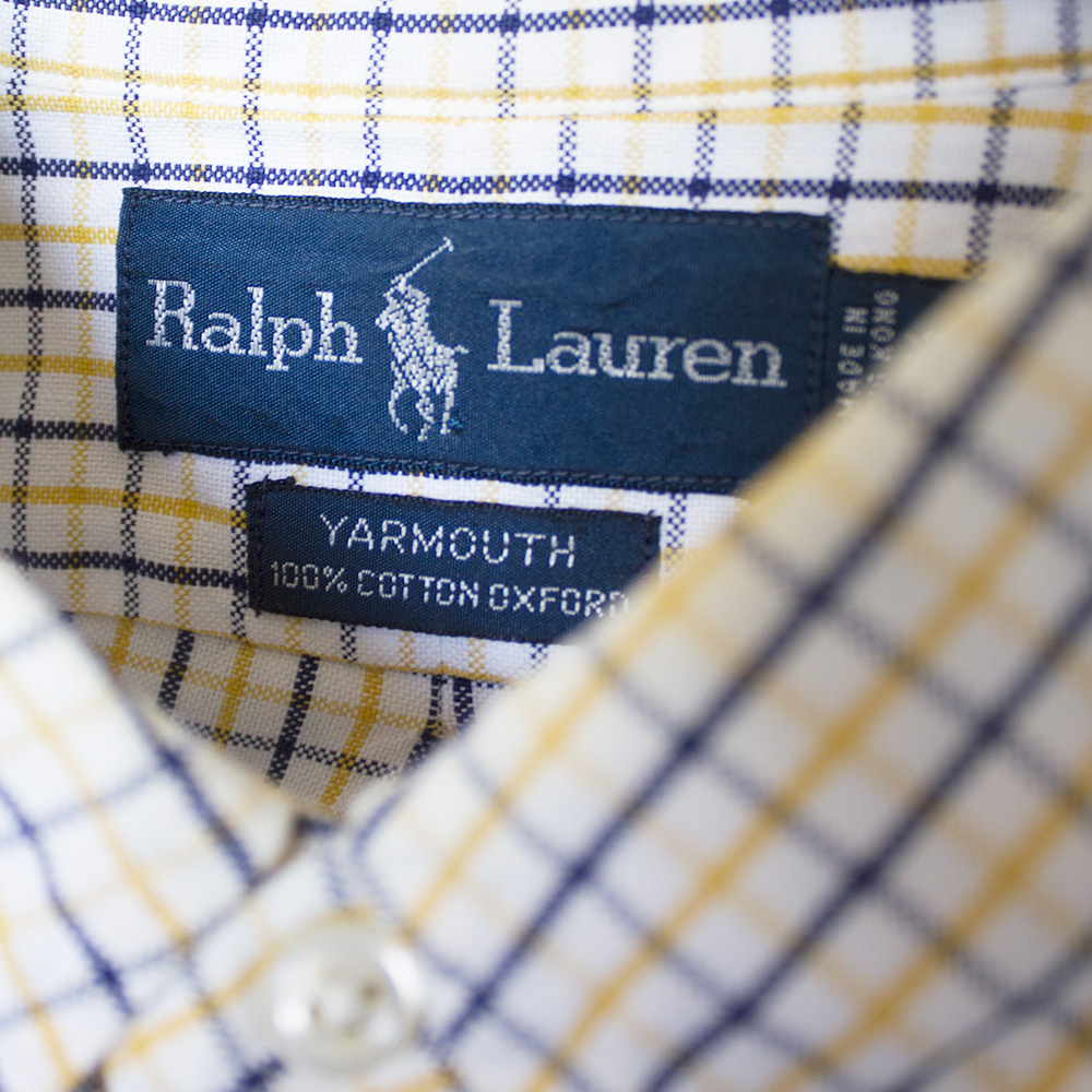 ラルフローレンのボタンダウンシャツ