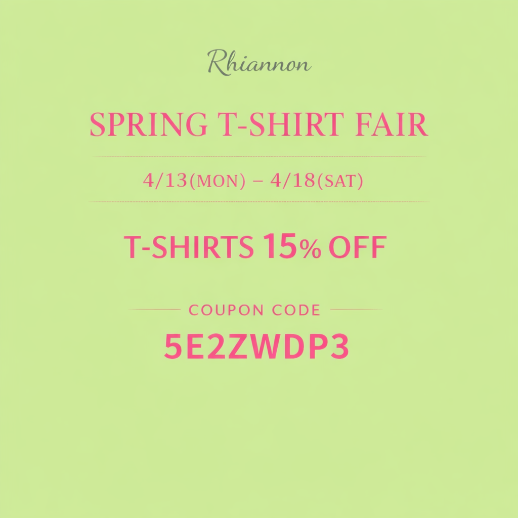 春のTシャツフェア
