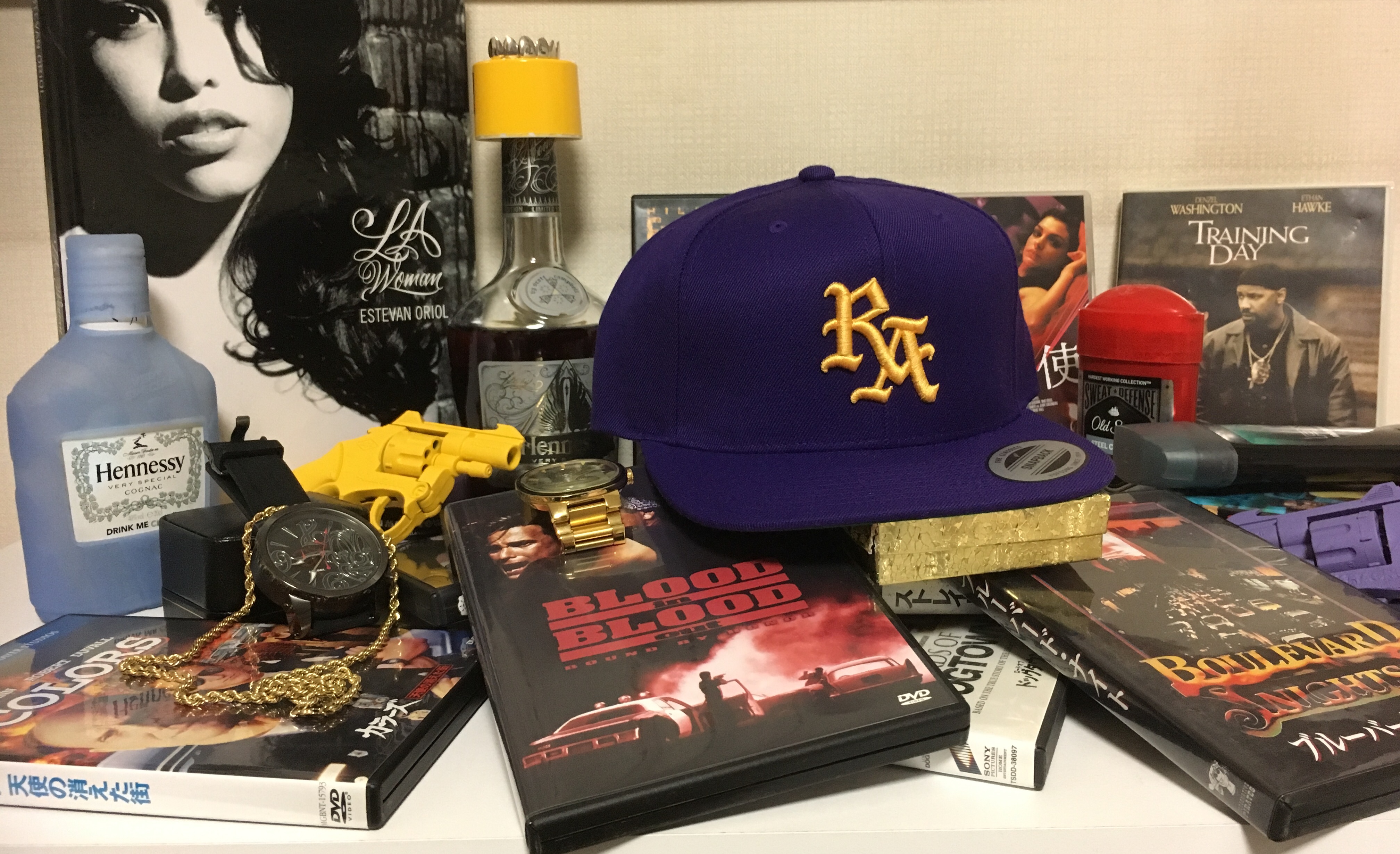 'RA' & 'BURNING' LOGO B.B CAP 入荷