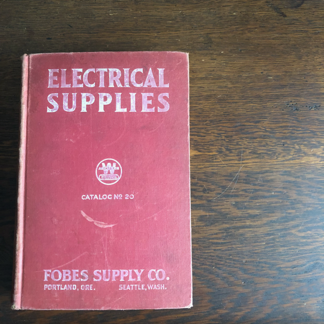 Antique Electrical Supplies Book