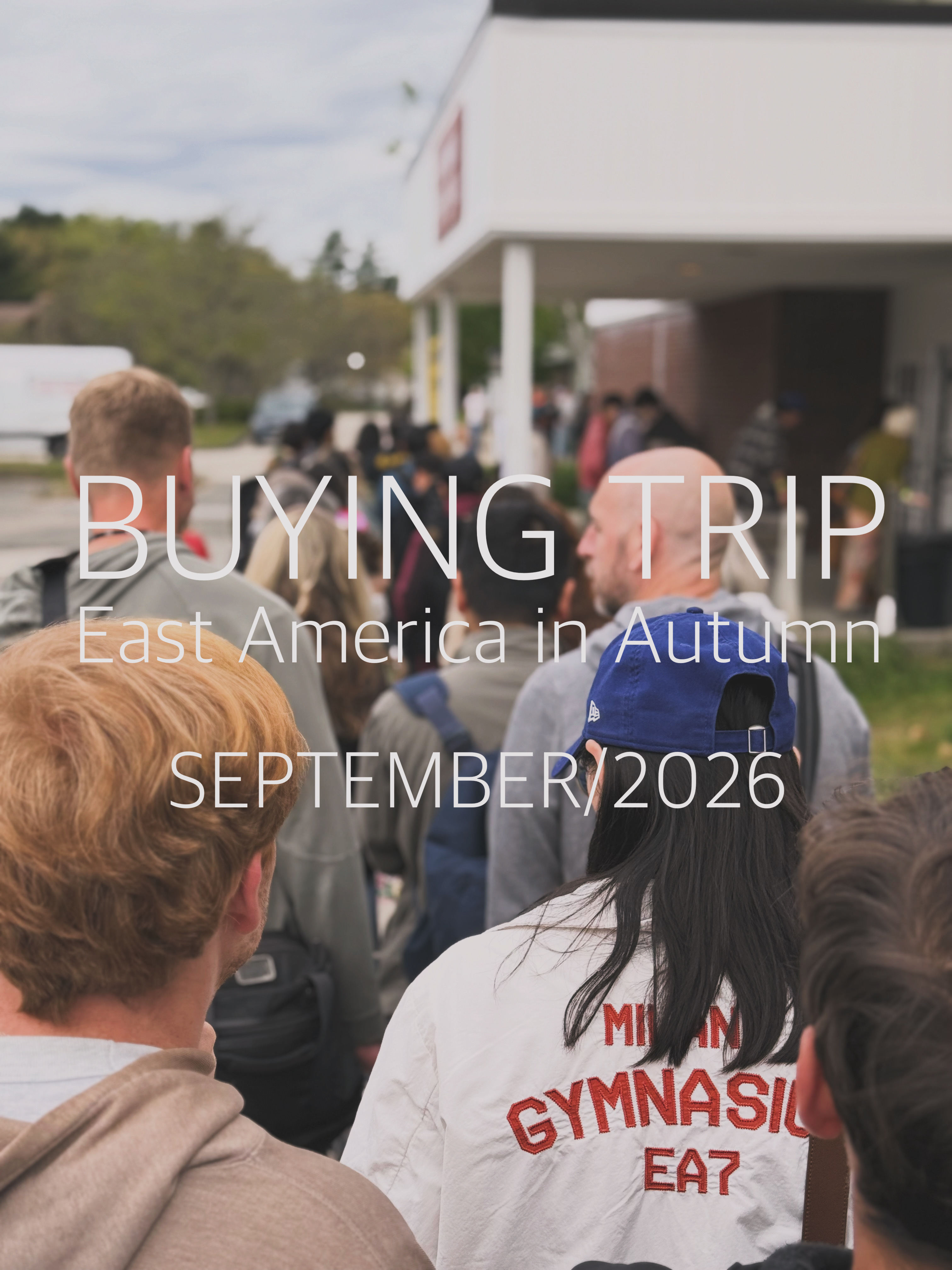 Buying trip in autumn 2026