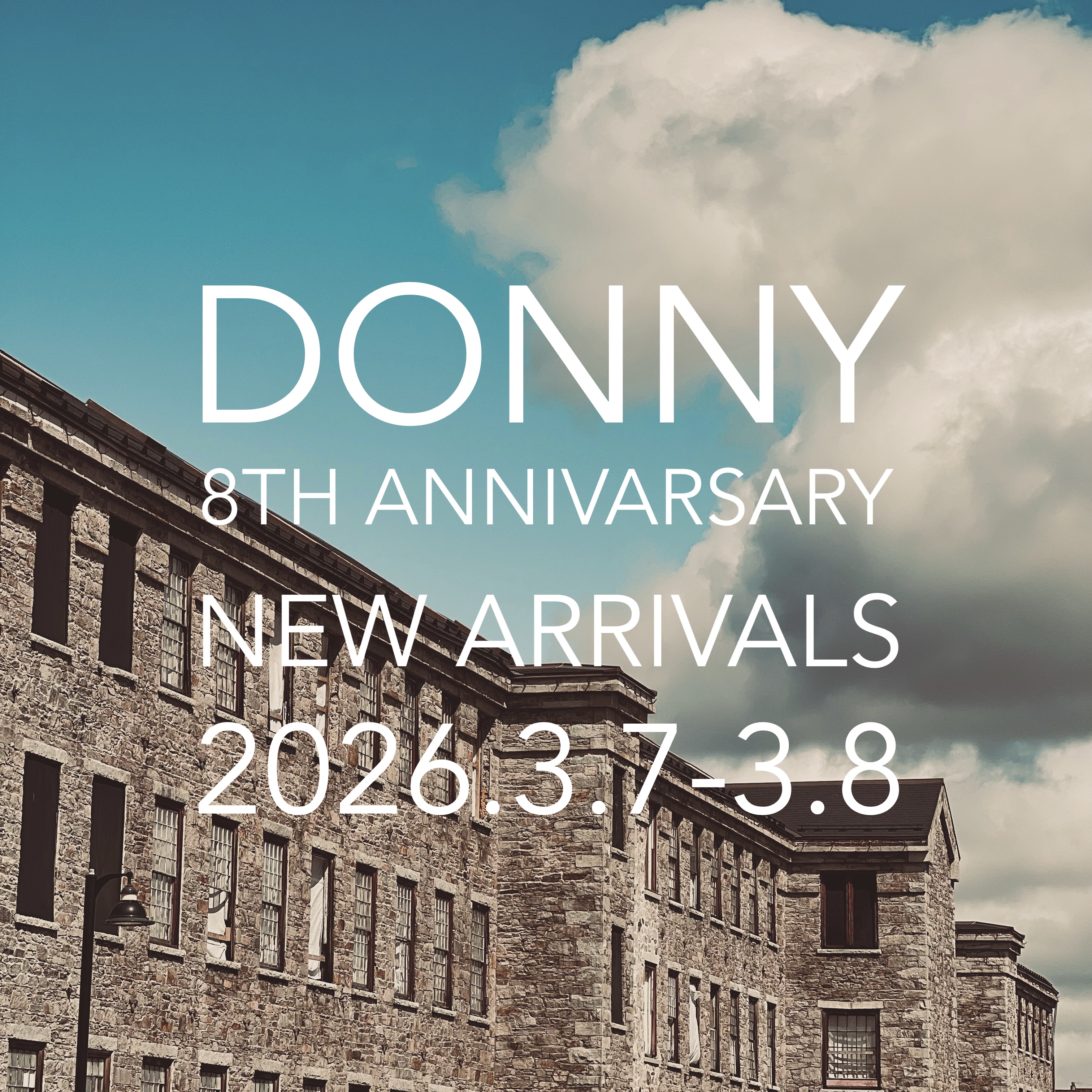 8th Anniversary New Arrival