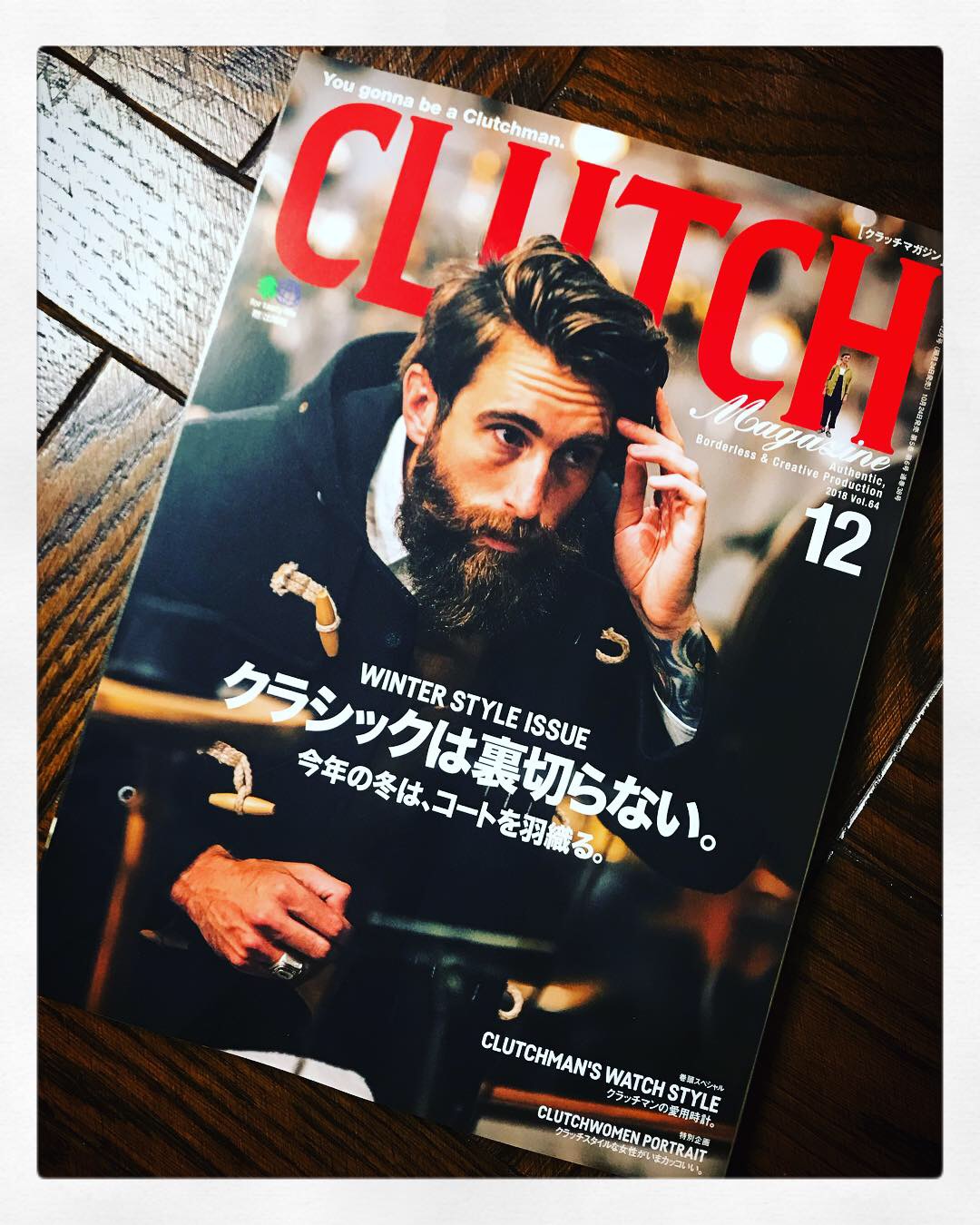 10/24発売のCLUTCH MagazineはARCH∧BES（アークビス）が表紙です。