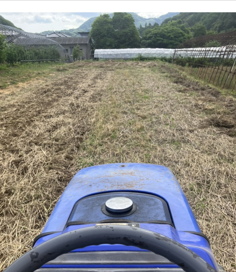 田植え前最後の田おこし🚜🧑🌾✨