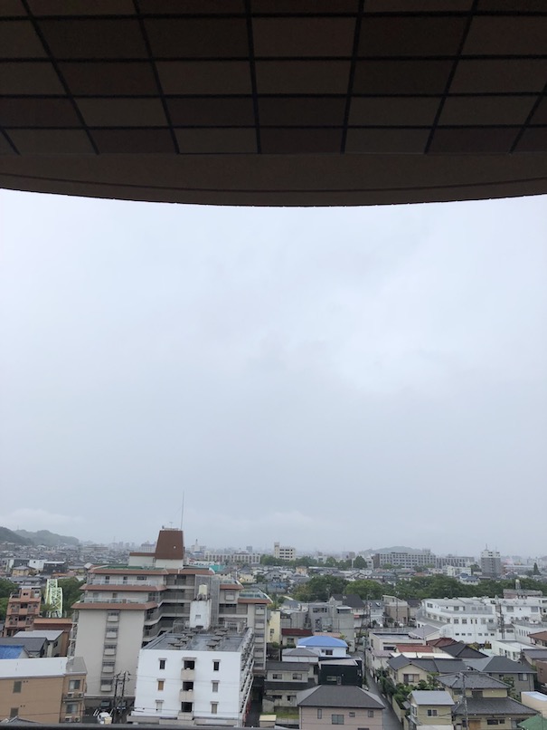 台風が近づいて来ています