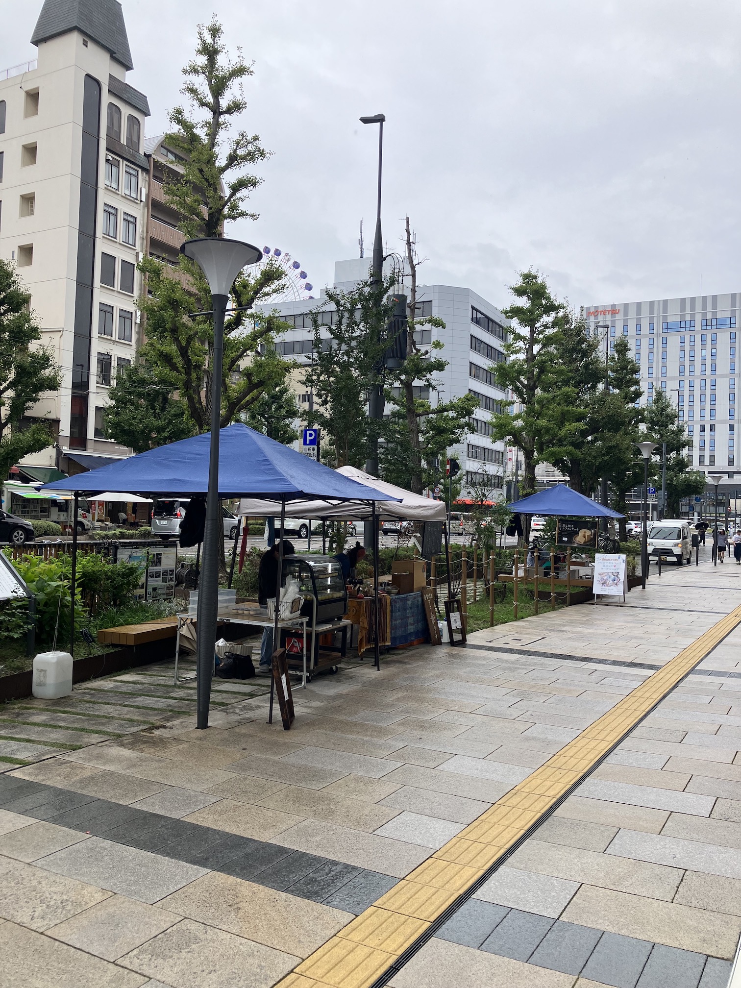 本日はお城下マルシェに出店