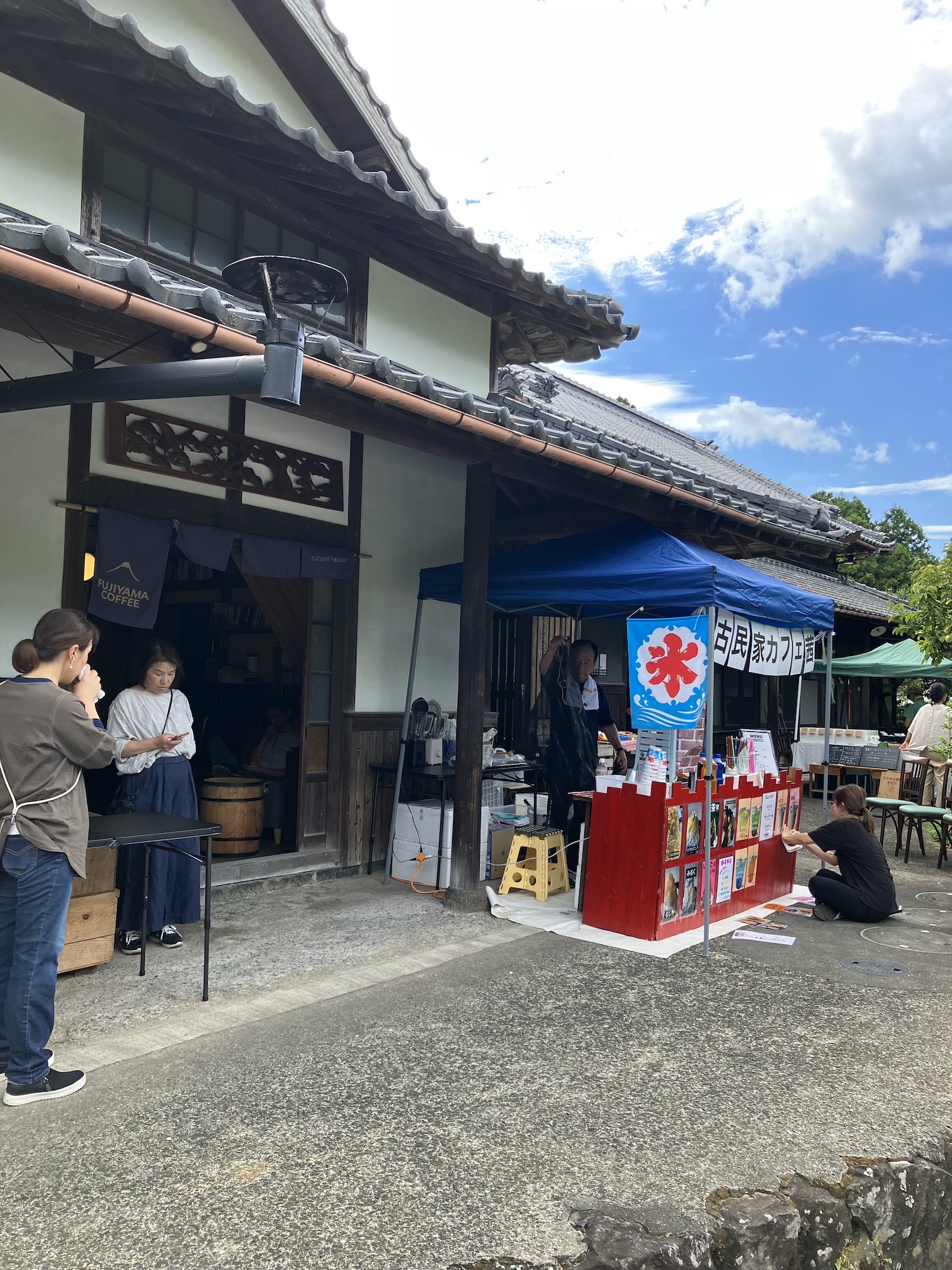 本日はichi494マルシェに出店✨