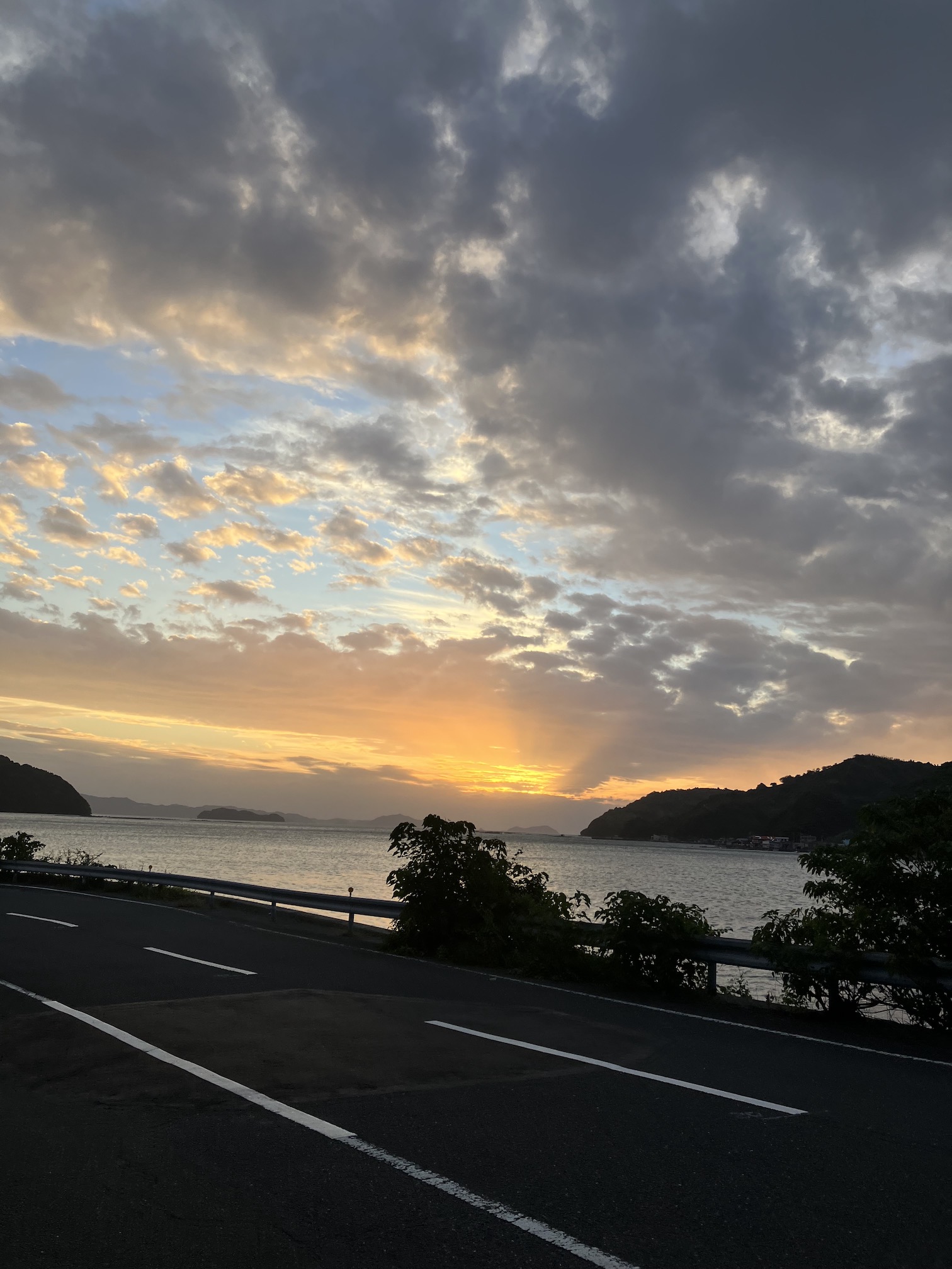 夕陽が綺麗に🌆✨