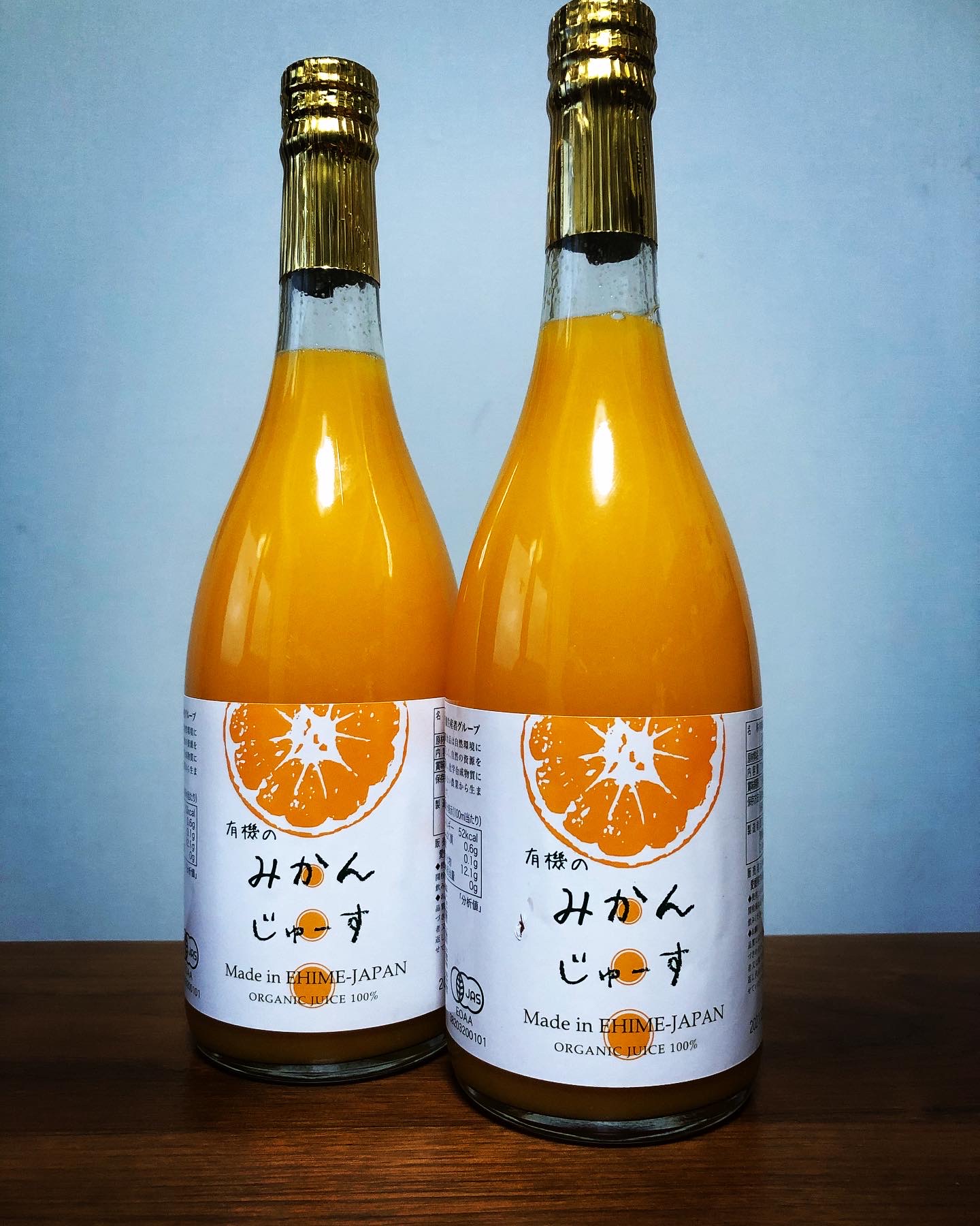 今年のみかんじゅーす入荷致しました！