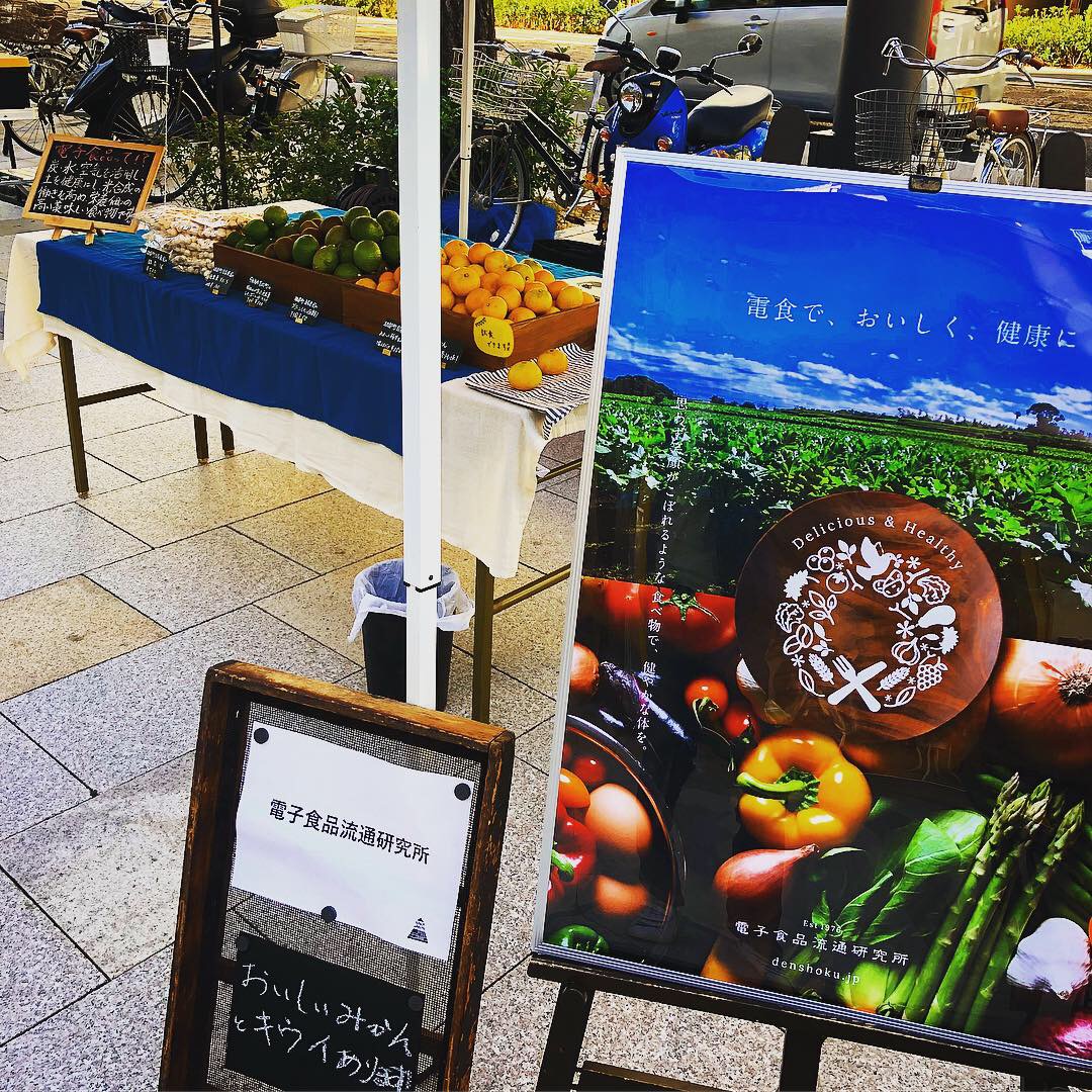 今日はお城下マルシェの出店日！