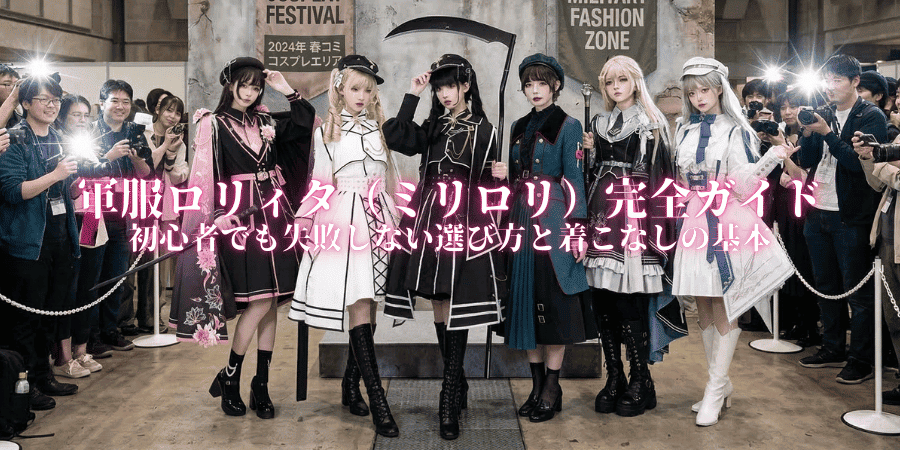 軍服ロリィタ（ミリロリ）完全ガイド｜初心者でも失敗しない選び方と着こなしの基本