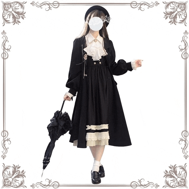 秋が深まる季節に。胡桃木で叶える大人かわいい普段着クラシカルロリィタ