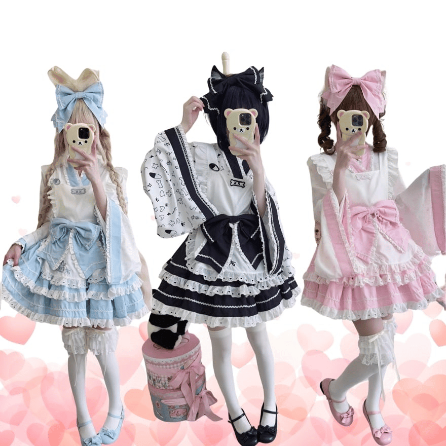 和服メイドとは?和風メイド・和装メイドとの違いとイベント衣装の選び方