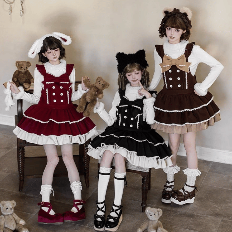 ゆめかわいいと病みかわの違い|パステルとダーク感を崩さない淡色コーデ