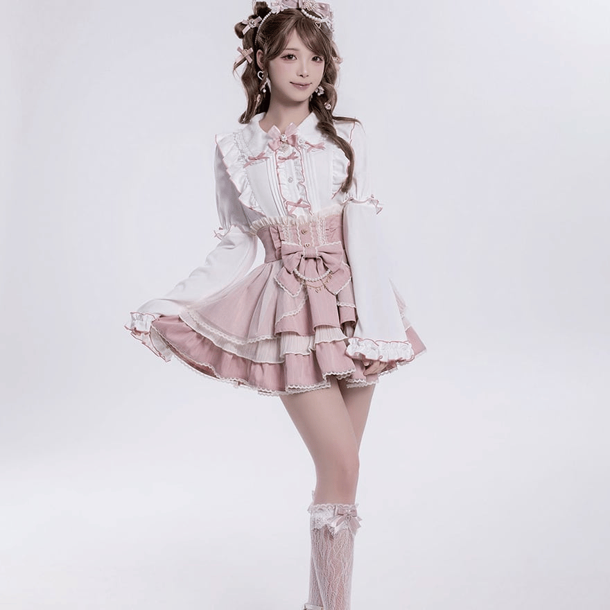 量産型服の選び方|ブラウス・スカート・ワンピースで作る甘めコーデ