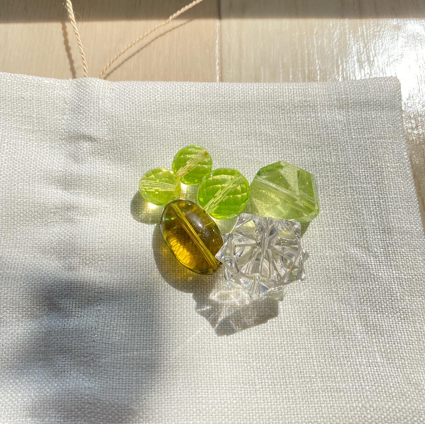 期間限定　USED品_ウランガラス／アステロイド水晶