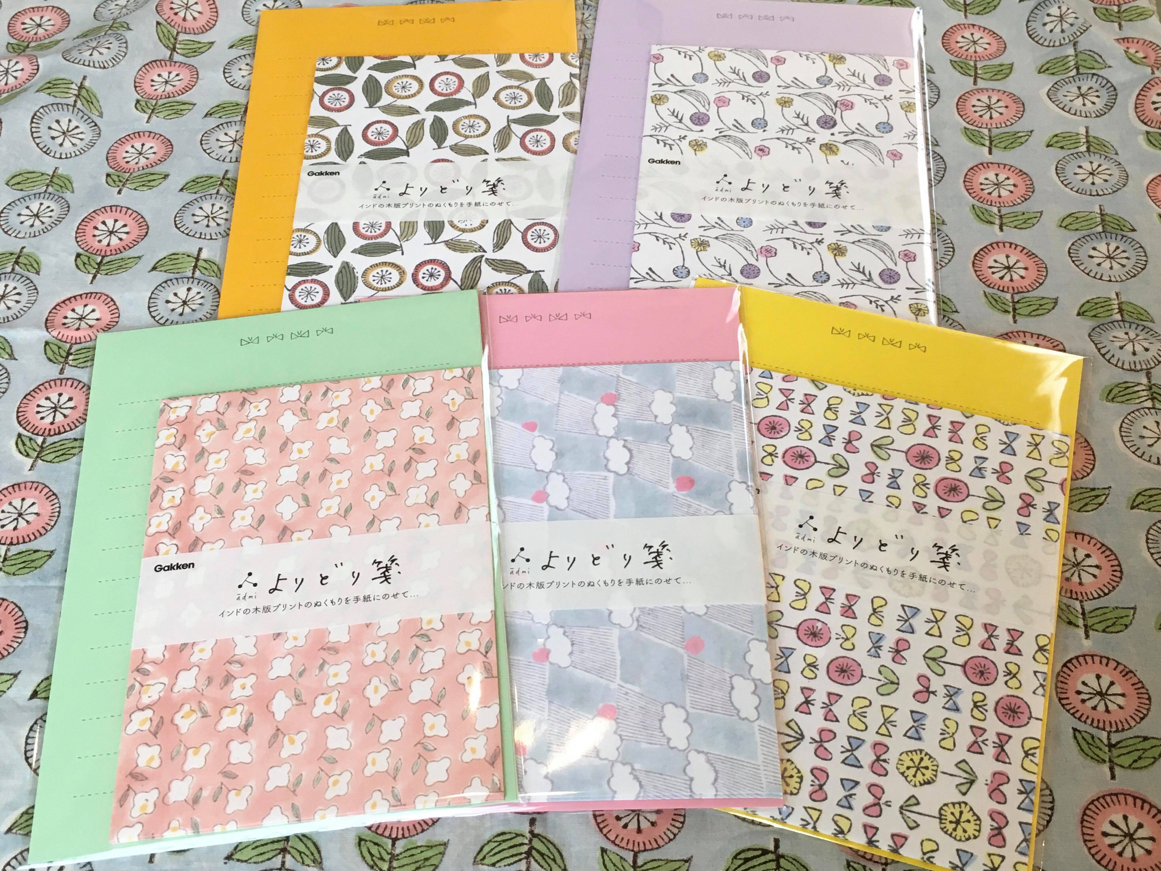人気のadmiさん♪レターセットが入荷です！