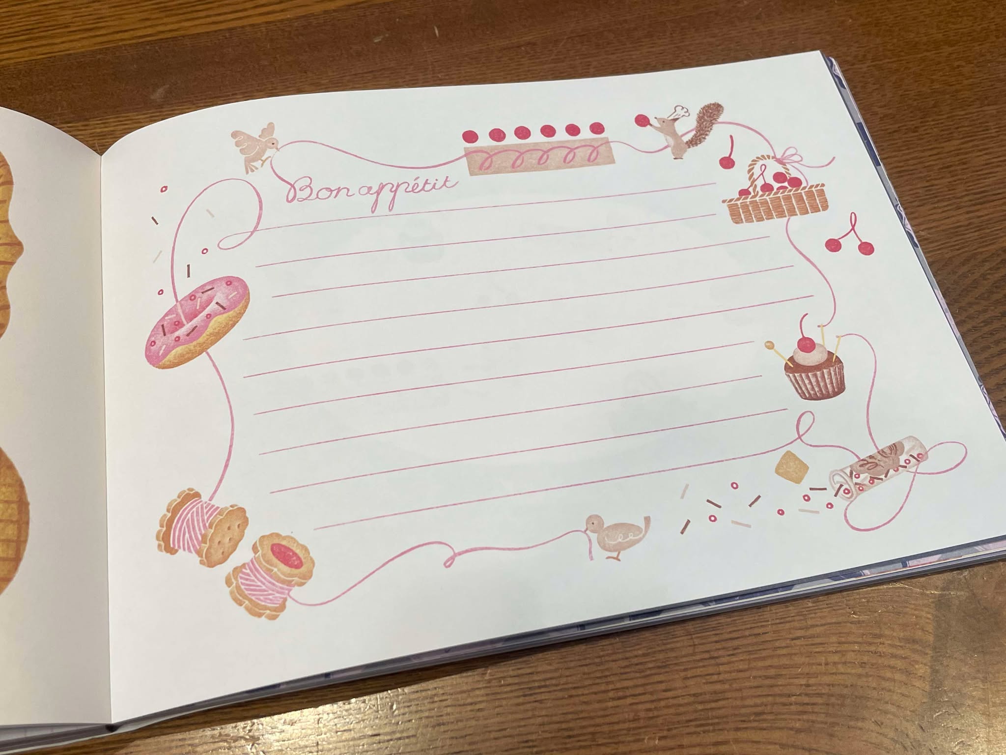 ＊ア・ラ・カル堂さんのお菓子が可愛いレターブック届きました！＊
