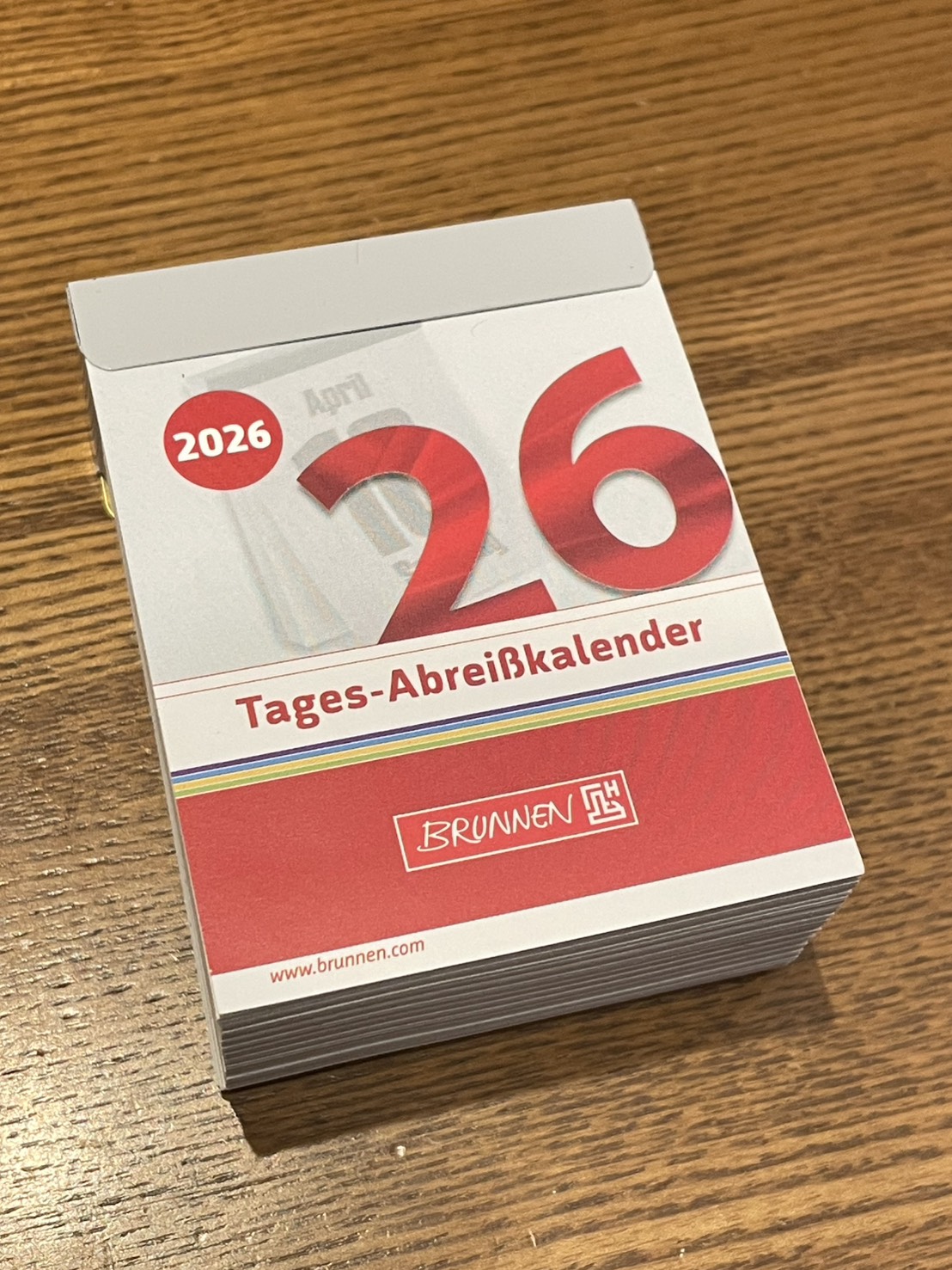 ＊ブルネン　日めくりカレンダー２０２６＊