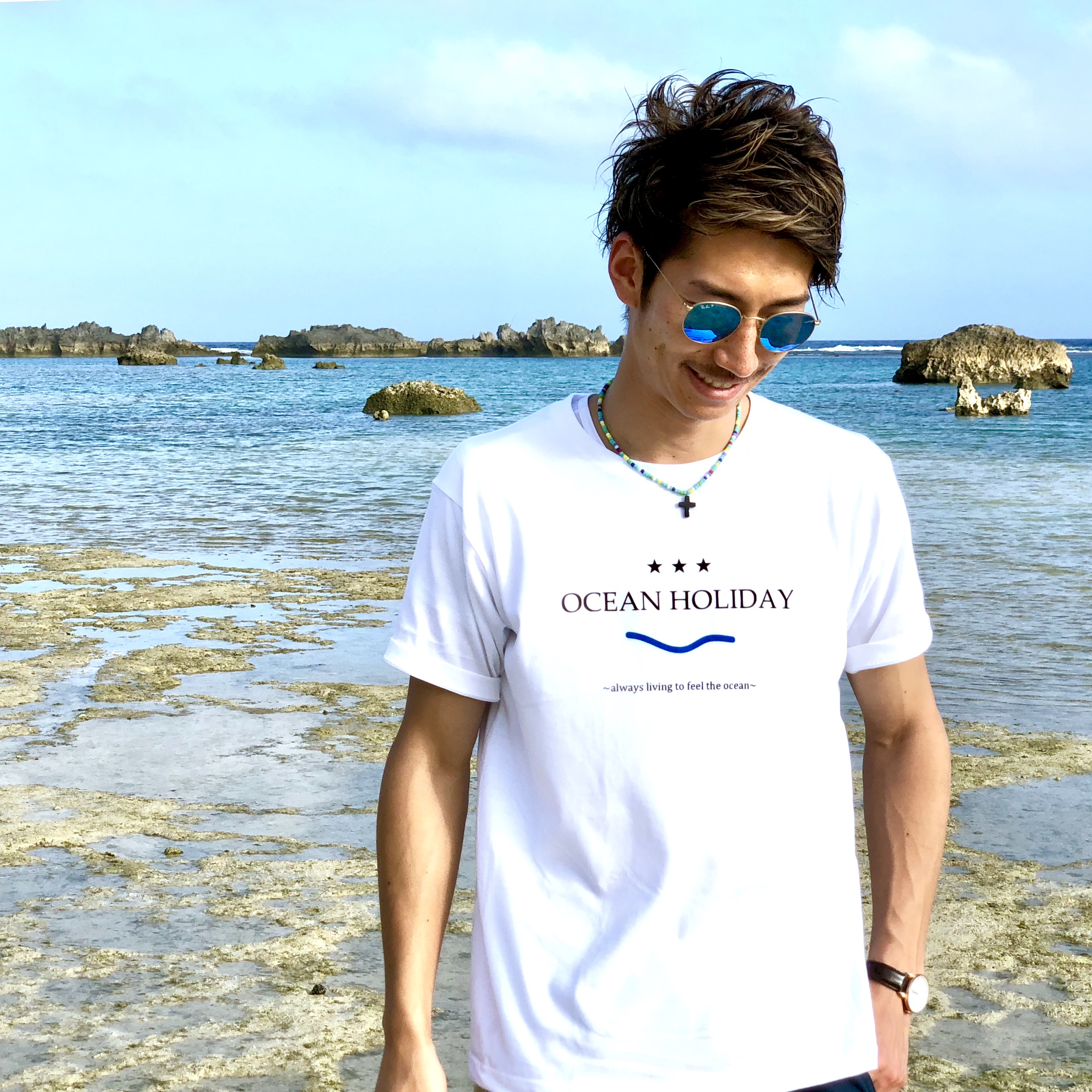 着るだけで「海を感じる」定番 白Tシャツ