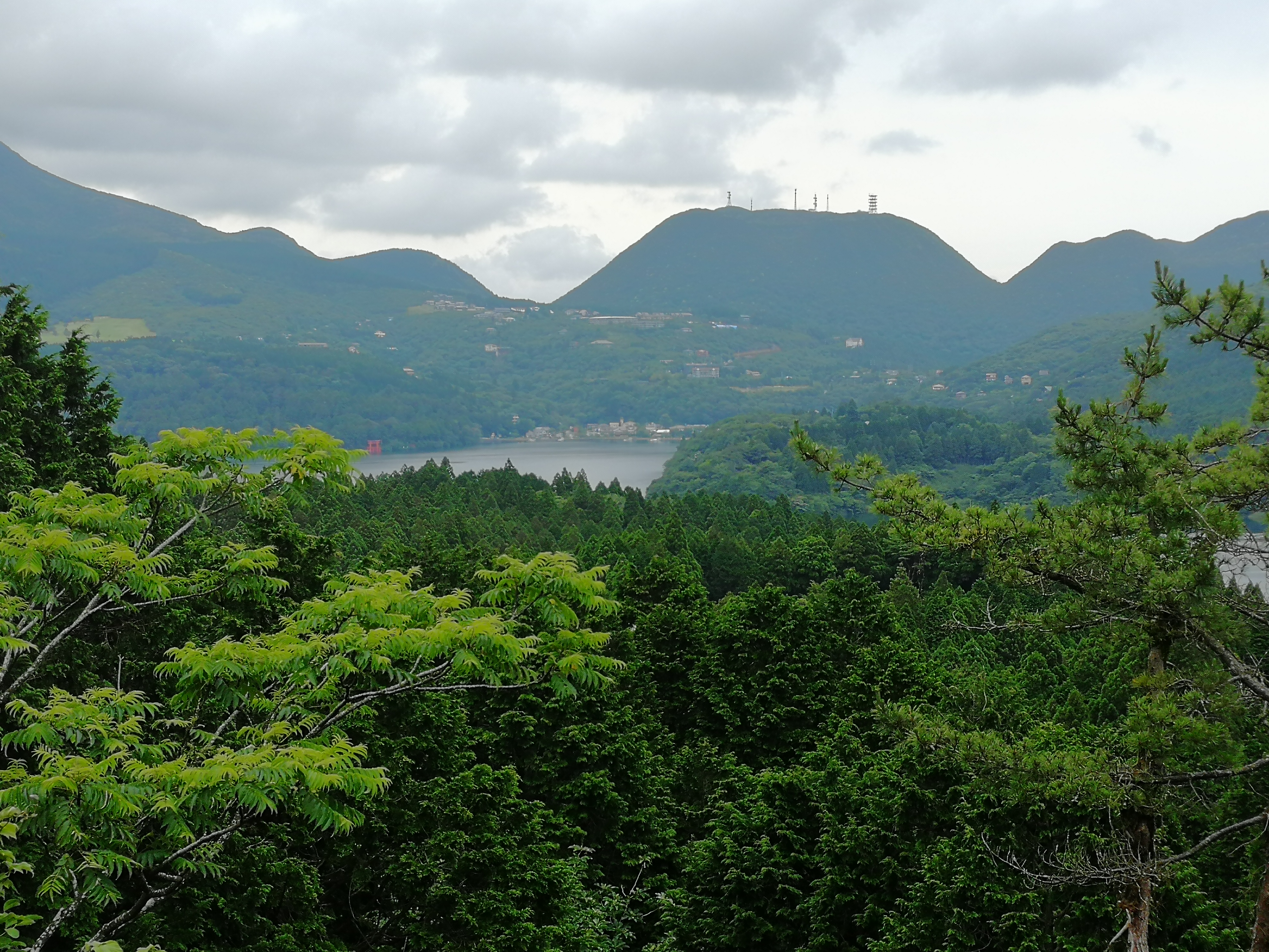 昨日の箱根