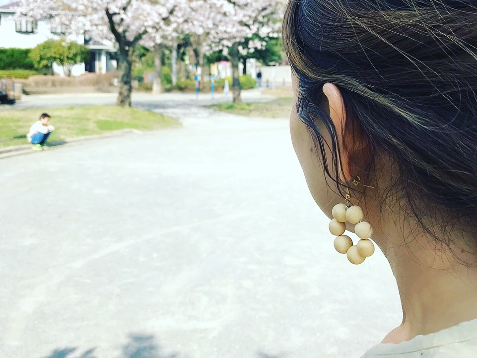 花冠ピアス