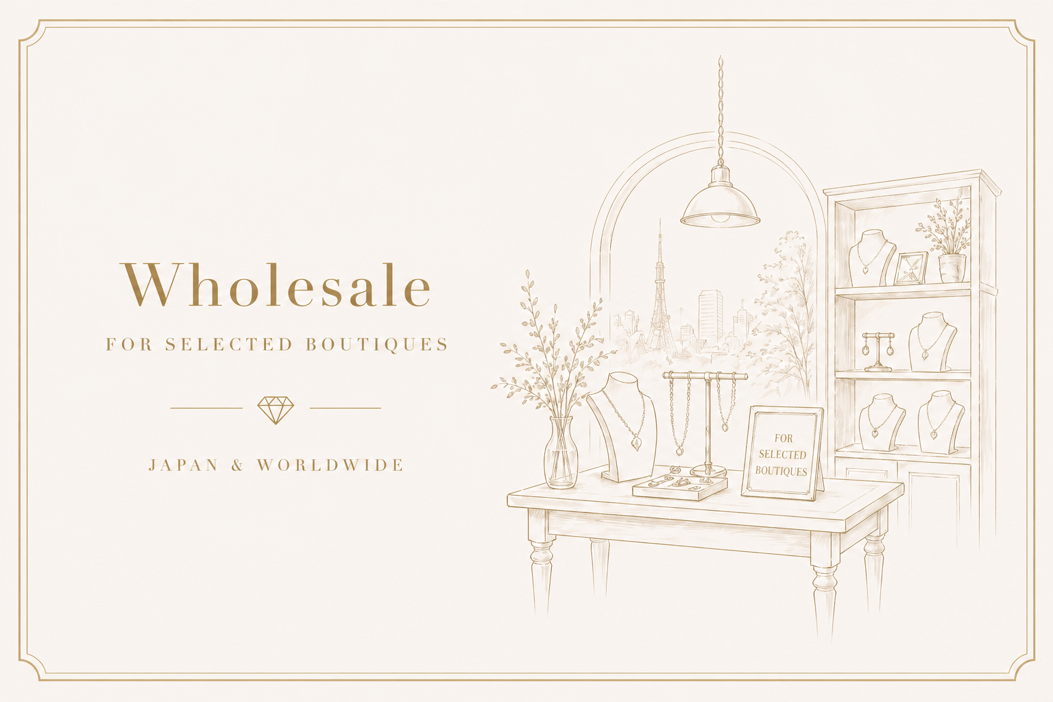 Global Wholesale Start!!/卸販売のお知らせ