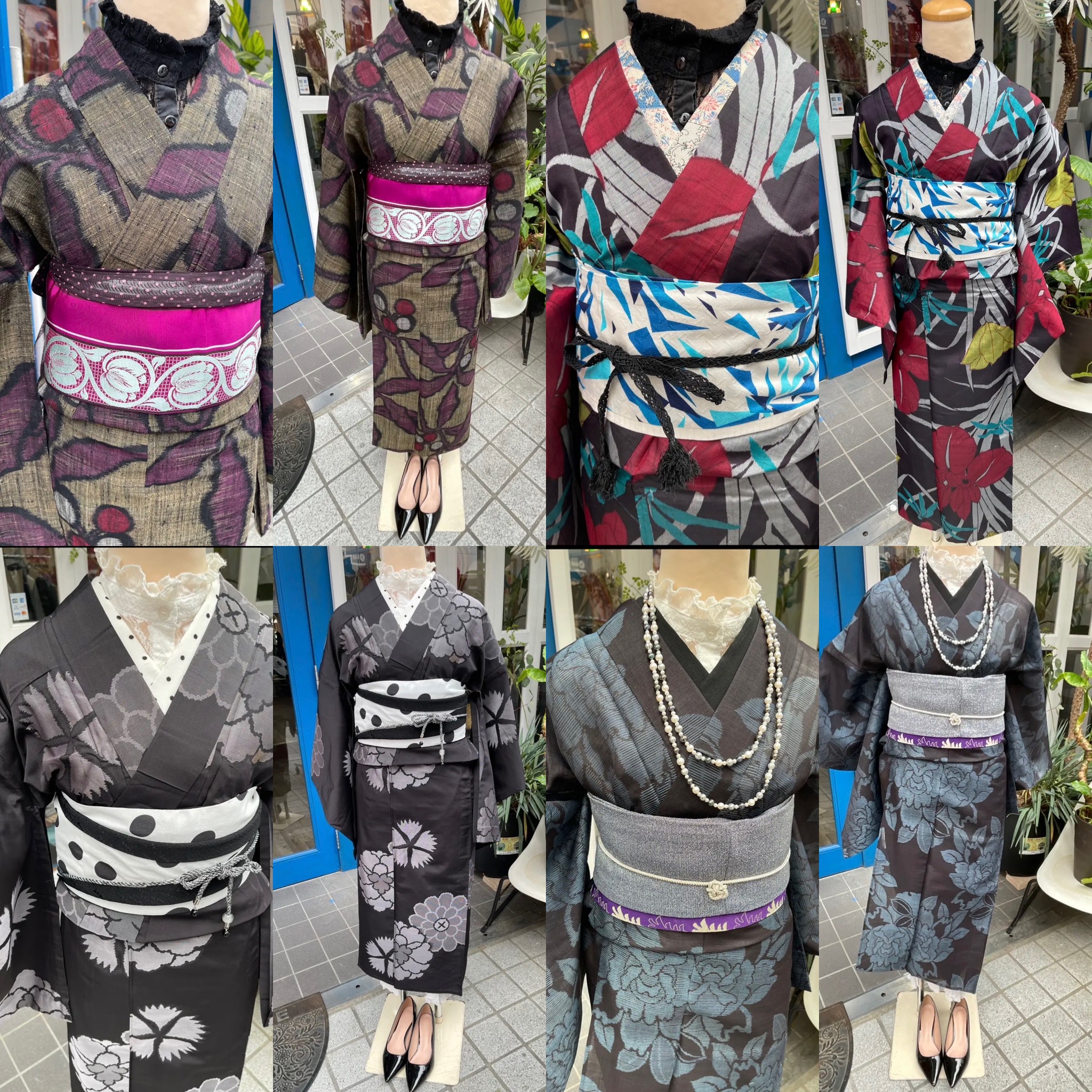 洋服みたいに、夏着物