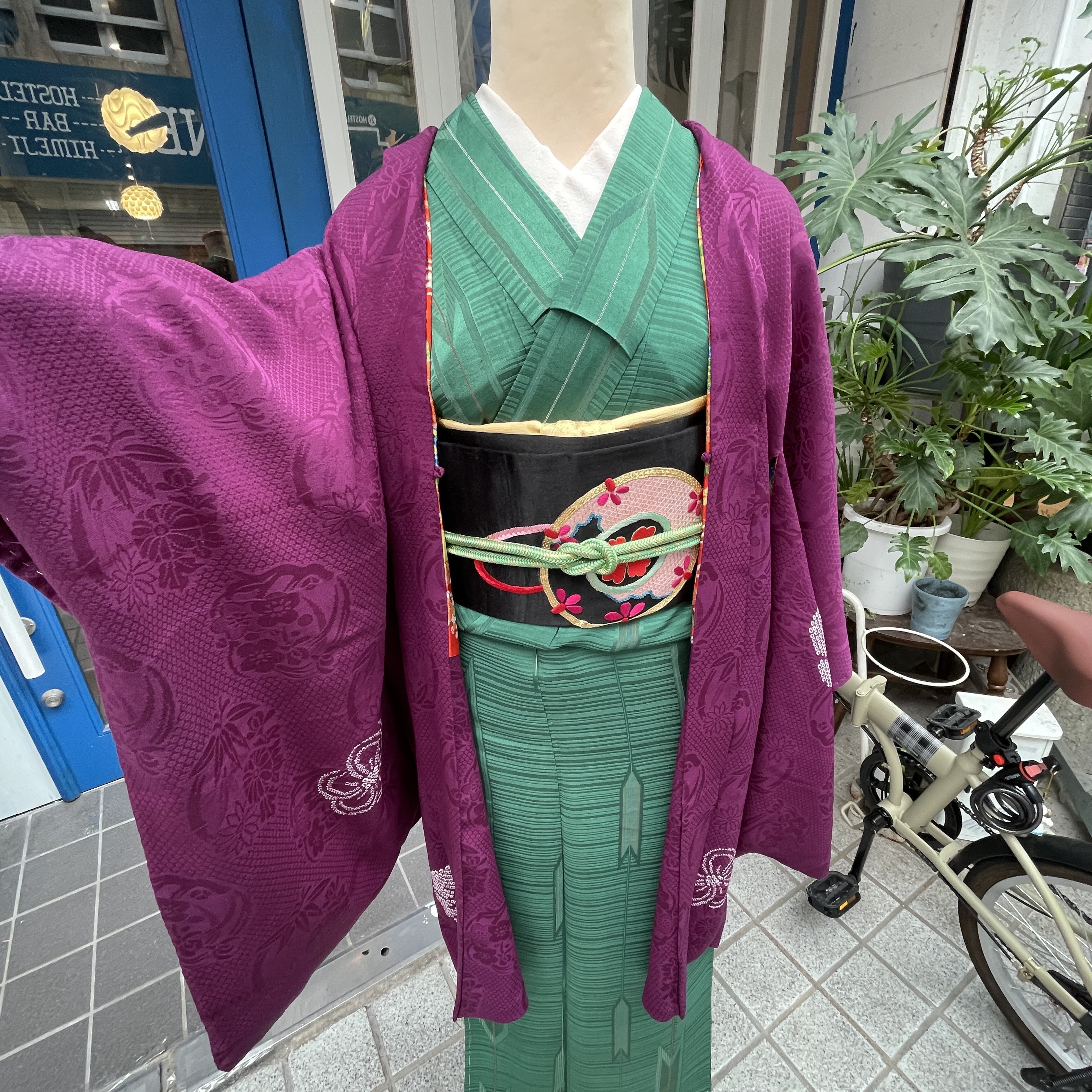 袷の着物が待ち遠しいです