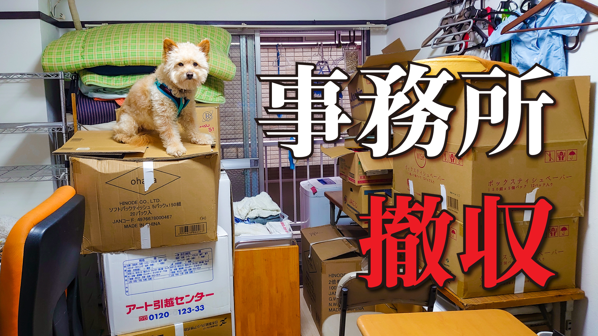 鹿児島の拠点事務所撤収!!