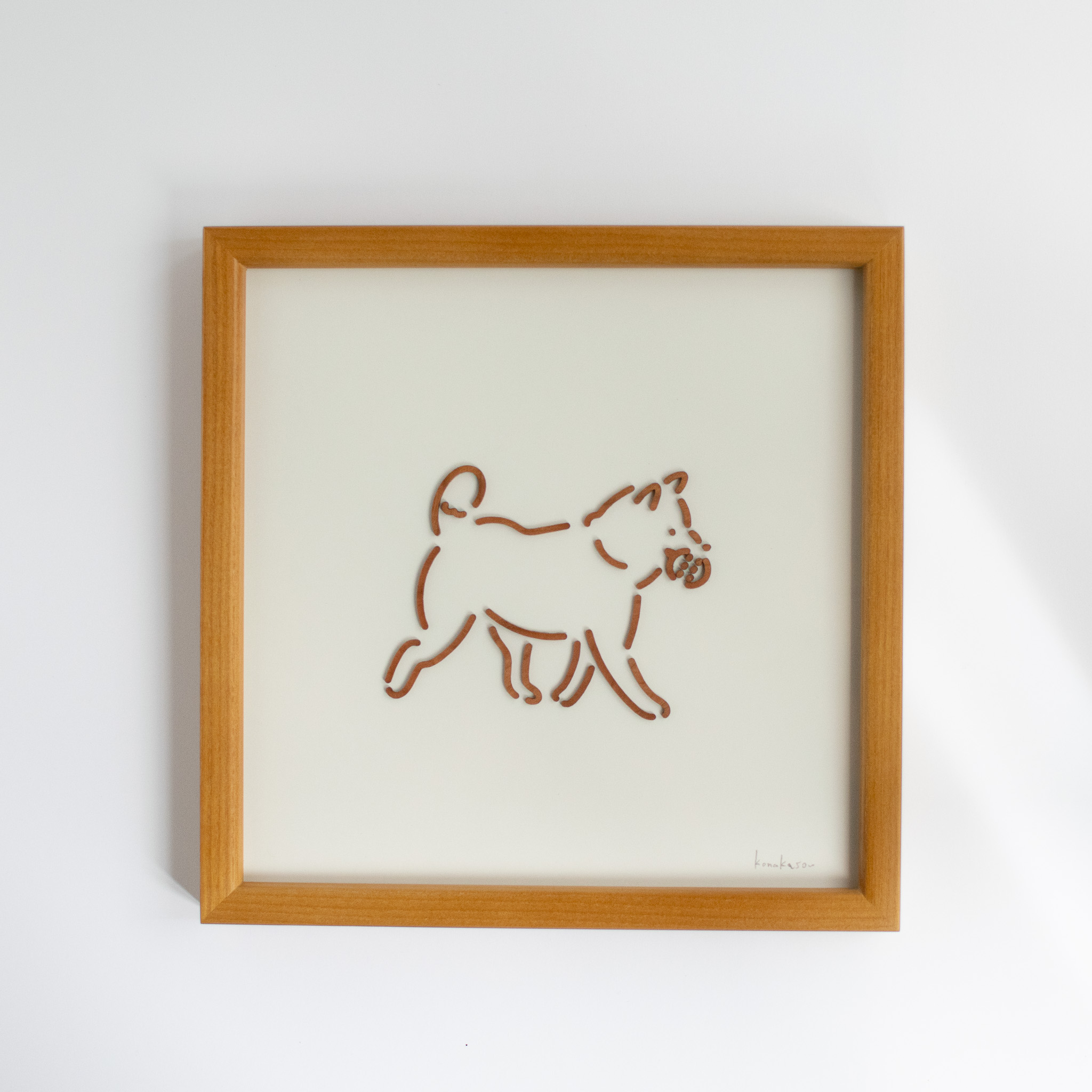 うちの子グッズオーダー企画 / 木の絵画