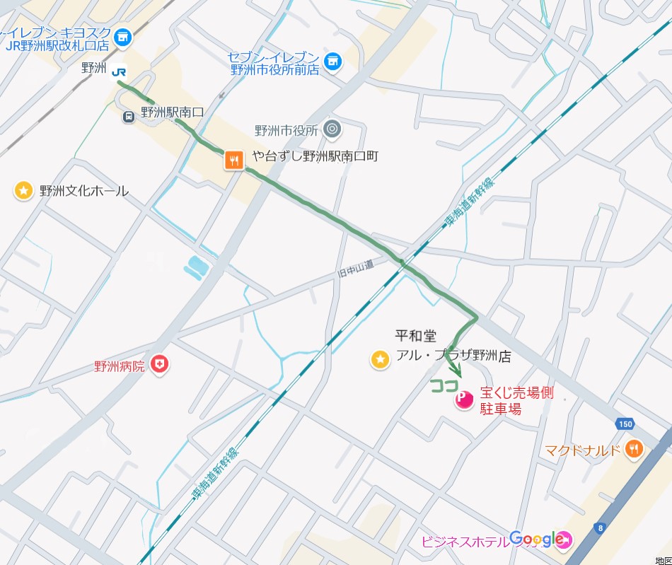 地図と場所説明　びわ湖わんにゃんマルシェ（2025年3・6・11月）