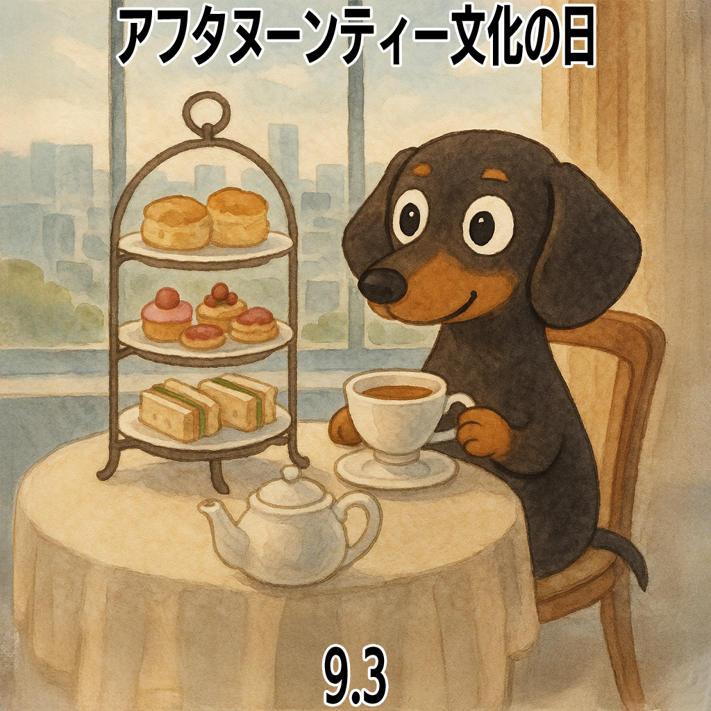 アフタヌーンティー文化の日