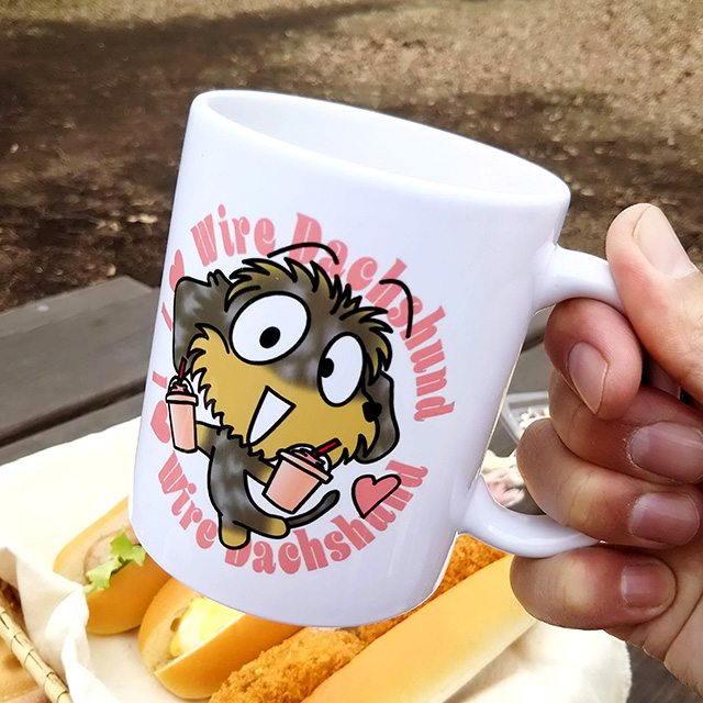 新作マグカップの商品撮影