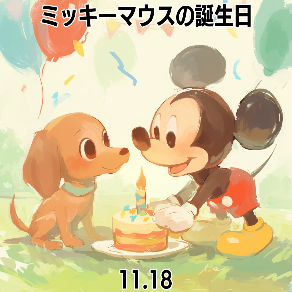 ミッキーマウスの誕生日