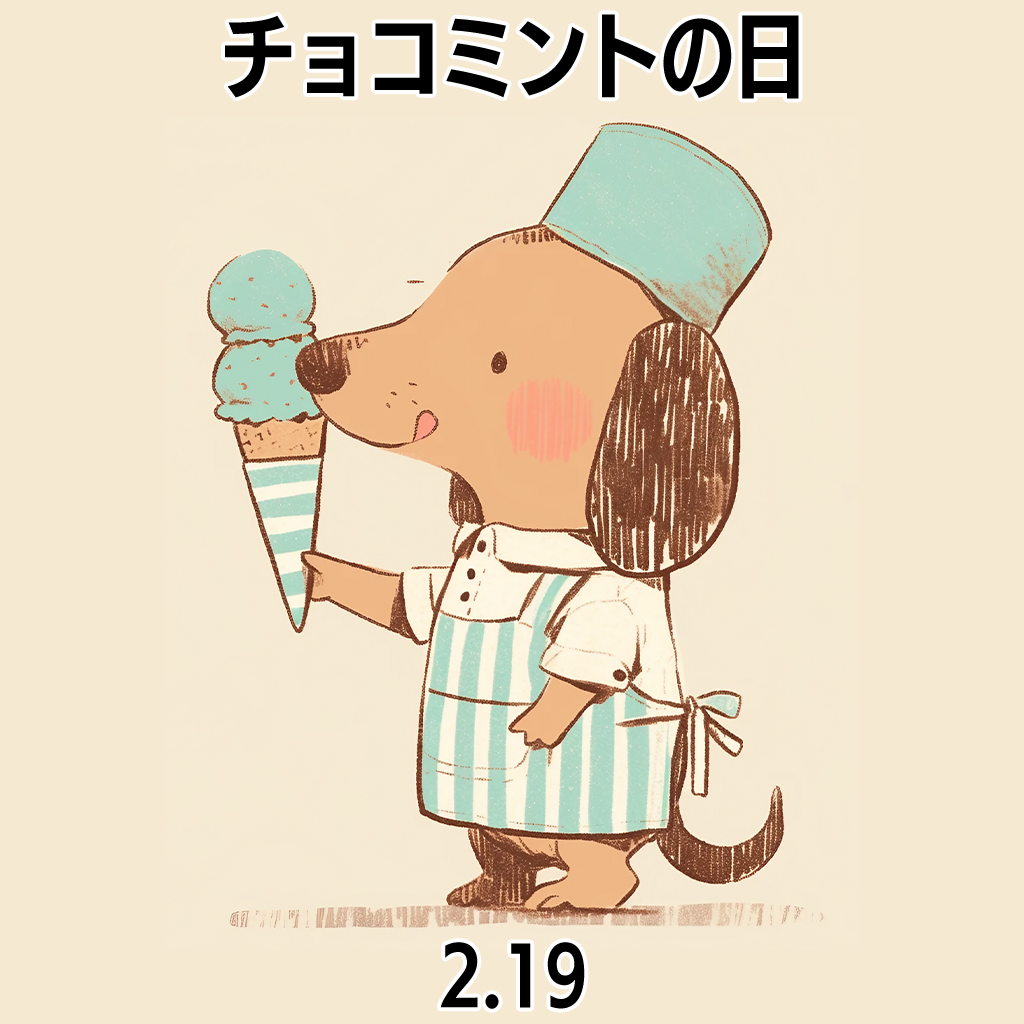 チョコミントの日
