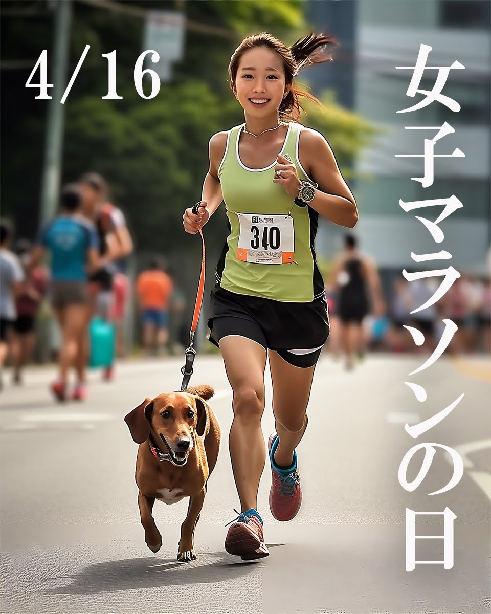 女子マラソンの日