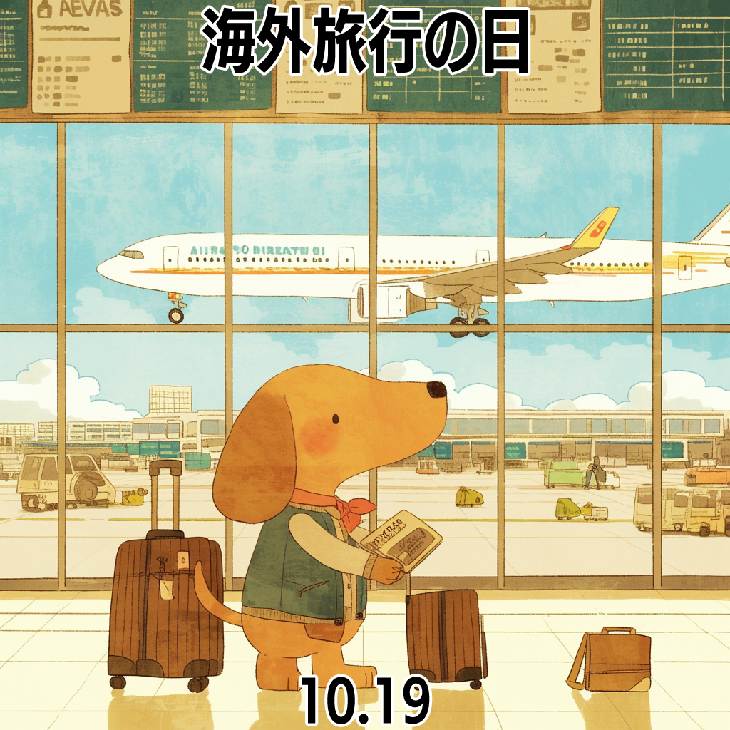 海外旅行の日