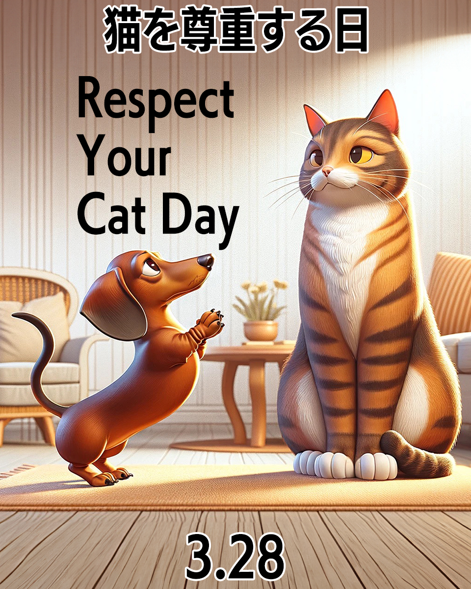 猫を尊敬する日