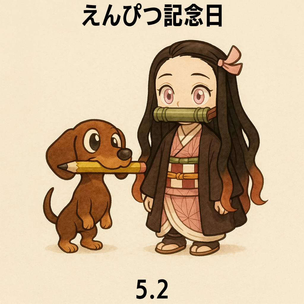 えんぴつ記念日