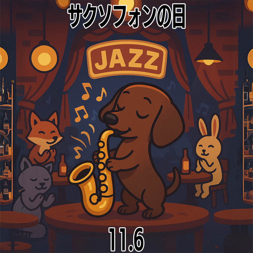 サクソフォンの日