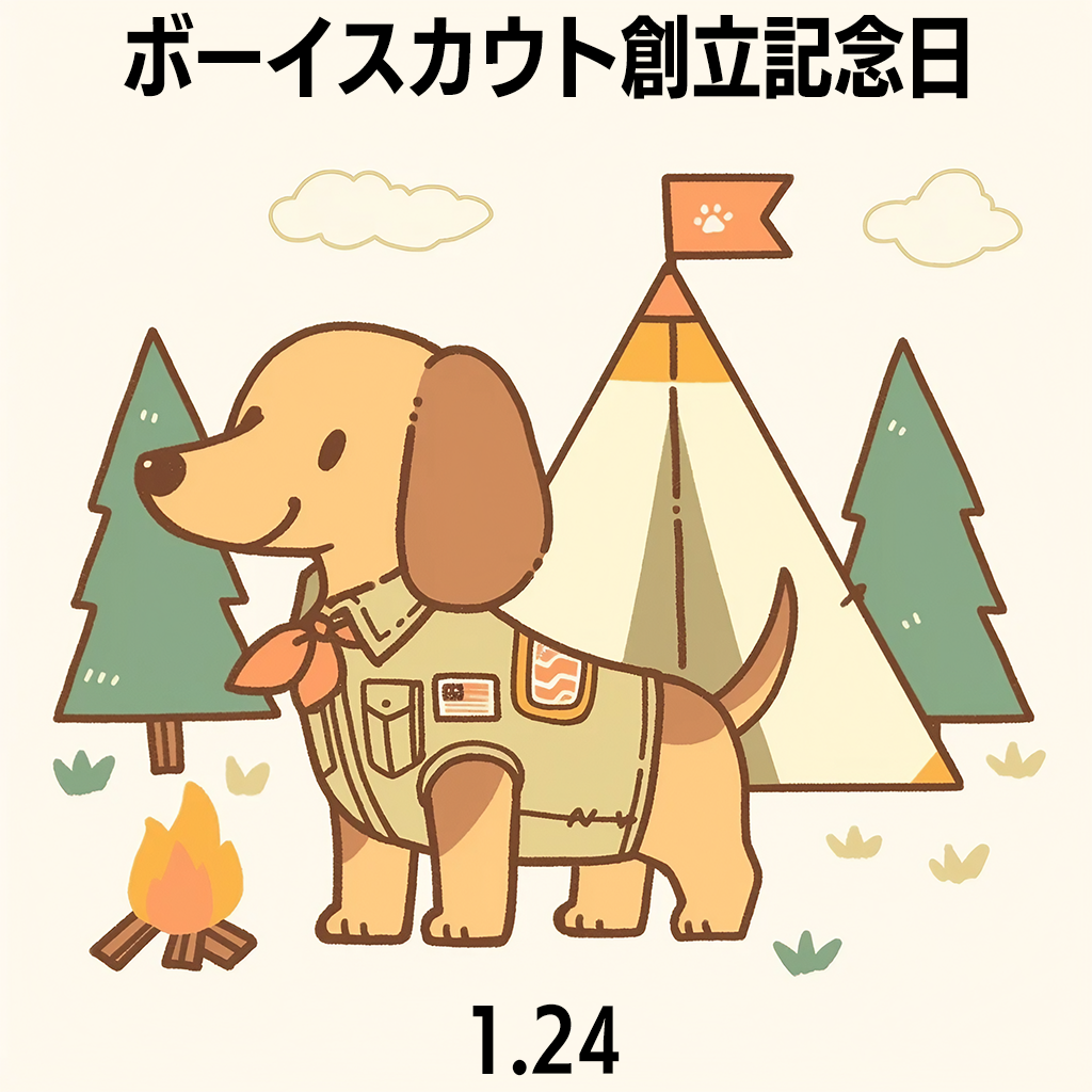 ボーイスカウト創立記念日