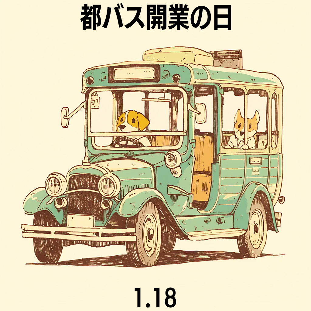 都バス開業の日
