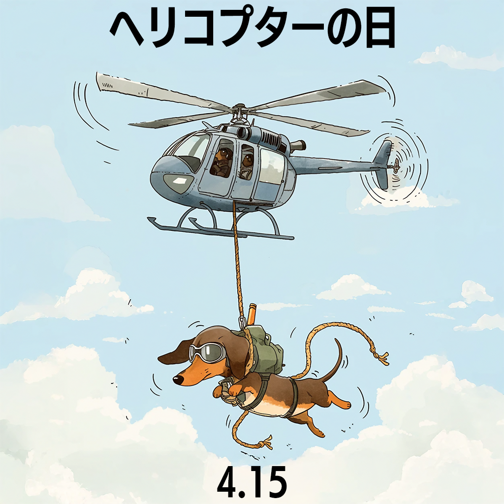ヘリコプターの日