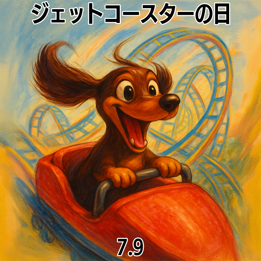 ジェットコースターの日